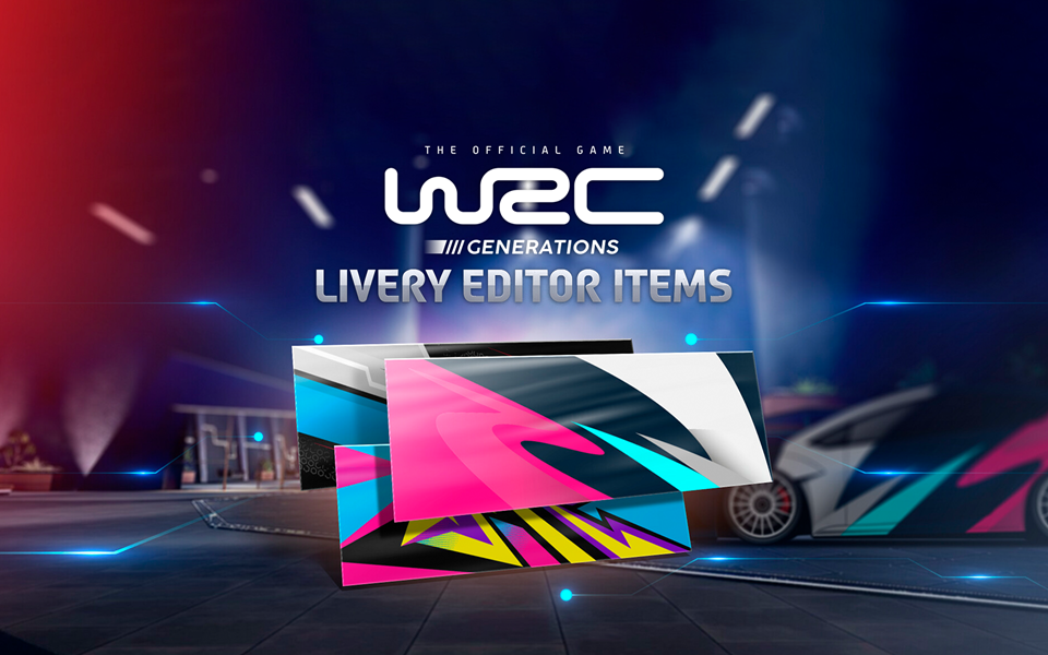 WRC Generations - Livery Editior Extra Items DLC cover